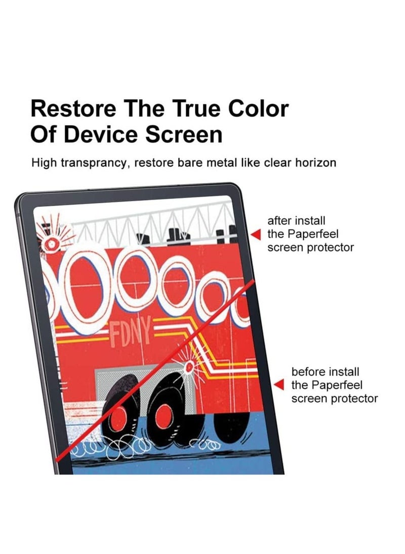 Generic - [2 PACK] Paperfeel Screen Protector for Samsung Galaxy Tab S10 Plus/ S9 Plus/ S8 Plus/ Galaxy Tab S7 FE 2021 / Galaxy Tab S7 Plus 12.4 Inch, Matte PET Protective Film - Image 1