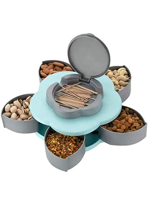 Kriya Kriya Smart Candy Box Serving Rotating Tray Spice Storage Candy Box  - Image 1
