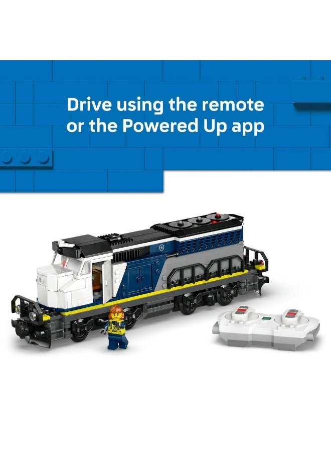 LEGO City Police Train Heist - Toy Train Set for kids 60508 (Age 7+, 1313 Pieces) - Image 4