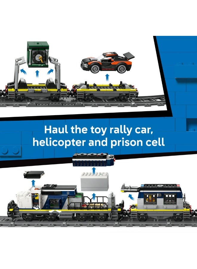 LEGO City Police Train Heist - Toy Train Set for kids 60508 (Age 7+, 1313 Pieces) - Image 5