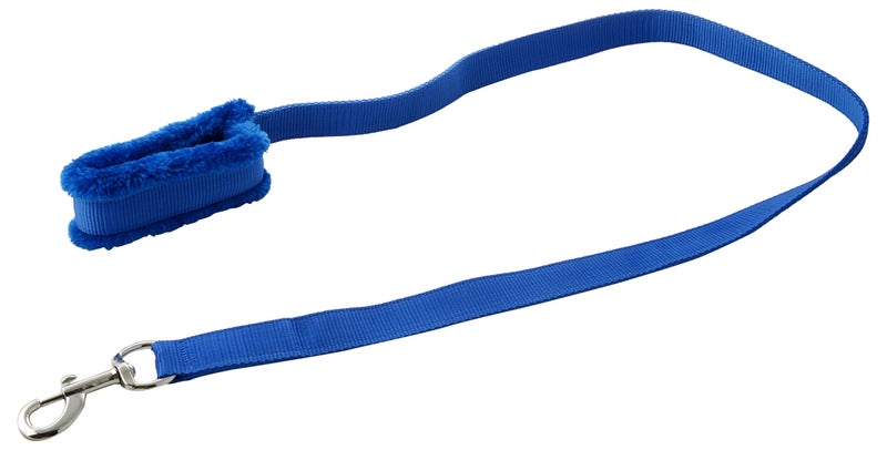 Skora Fancy Nylon Blue Fur 1.25 Inch Large Dog Harness, Dog Collar & Leash (Chest Size : 28-34 inch) - Image 3