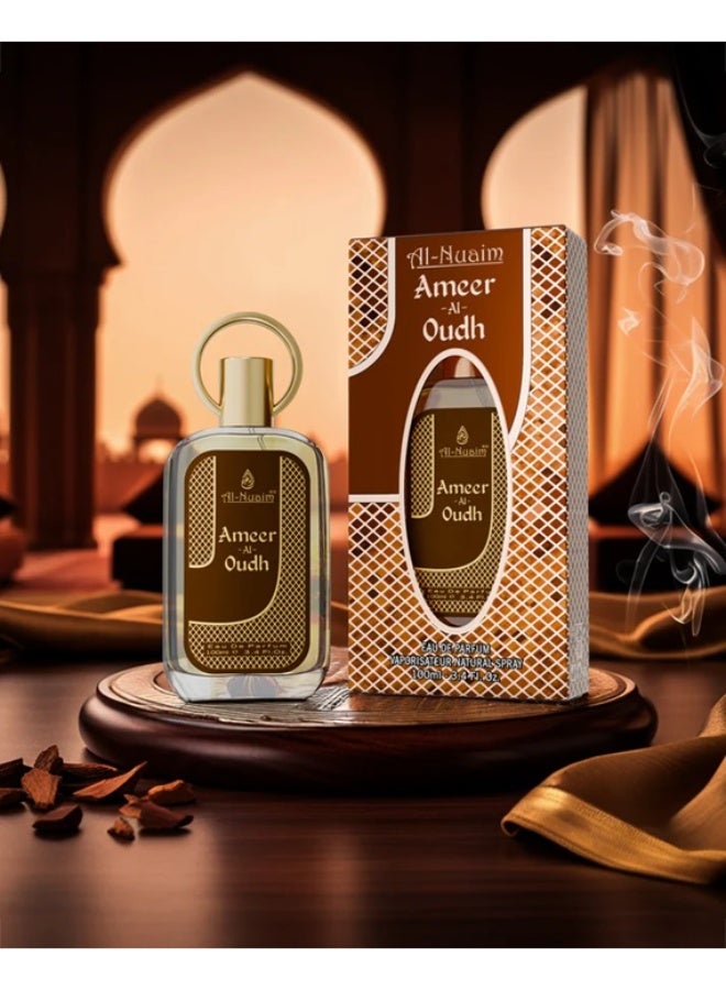 Al Nuaim Al-Nuaim Ameer Al Oudh Eau De Parfum Spray 100ml | Premium Long Lasting Luxury Arabian Oud Perfume for Men & Women | Rich Oriental Woody Oudh Fragrance | High Quality Unisex Signature Scent for Daily Wear, Evening & Special Occasions - Image 2