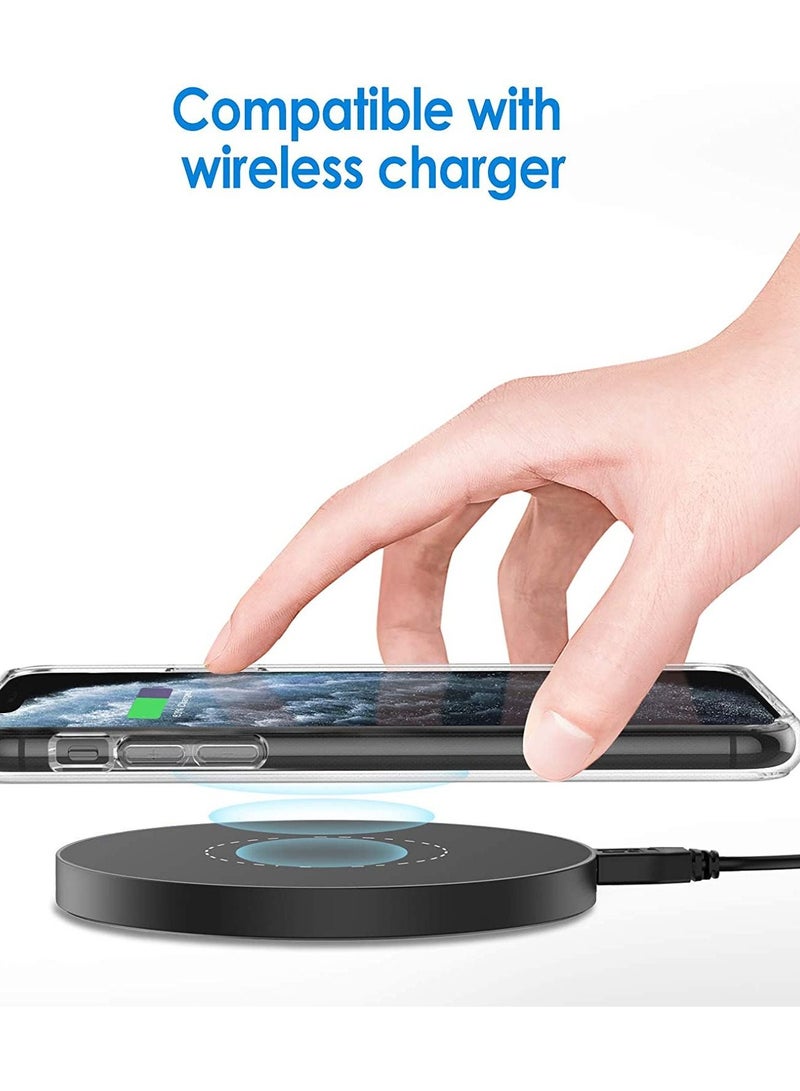 جي تيك جراب JETech لهاتف iPhone 11 Pro Max (2019) ، 6.5 بوصة ، غطاء ممتص للصدمات ، ظهر شفاف مضاد للخدش ، HD شفاف - Image 4