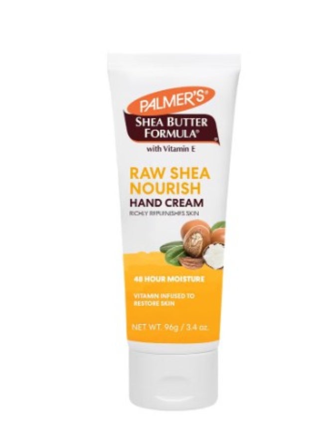 PALMER'S Palmer’s Raw Shea Nourish Hand Cream 96g – Deep Moisturizing, Non-Greasy, Paraben & Sulphate Free - Image 1
