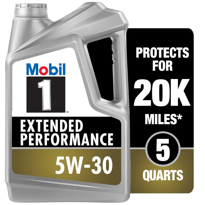 Mobil 1 Extended Performance Full Synthetic Motor Oil 5W30 5 Quart - Image 2