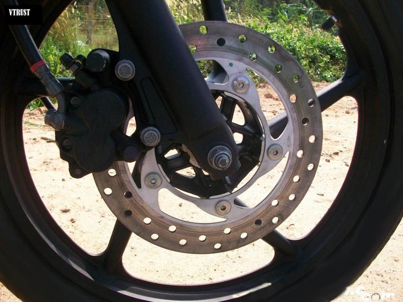 VTRUST Rear Brake Disc Compatible for Bajaj Pulsar 135 | OEM Replacement Brake Rotor Plate | Precision Fit, Durable & Fade-Resistant (Rear) - Image 5
