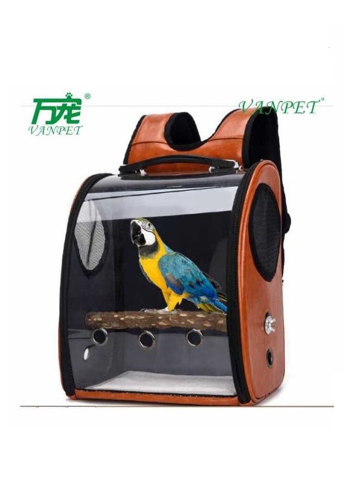 VanPet حقيبة سفر لحمل الطيور 33×23×39 سم 