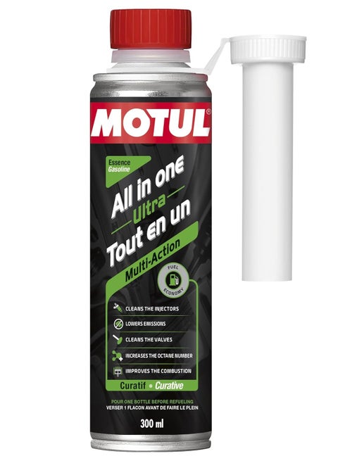 منظف دورة الوقود الكل في واحد من موتول 300 مل