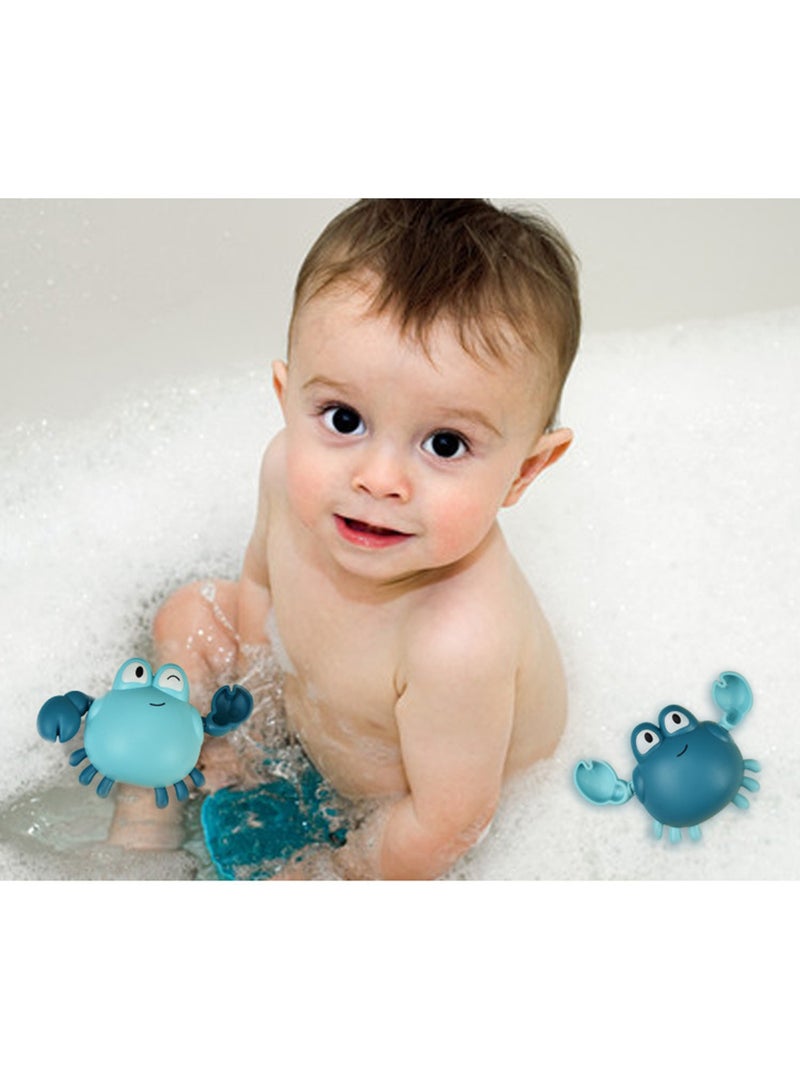 LuckSa Wind-Up Swimming Bath Toys for Babies, No Hole Animal Floating Pool Toy, for Kids Ages 1-3, Floating Dolphin Turtle Animal Toys, Toddler Pool and Water Toy - Image 5