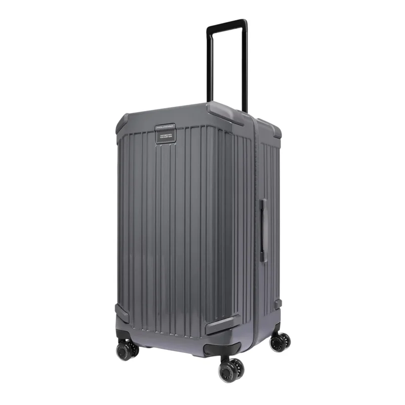بيكوادرو حقيبة سفر Piquadro BV6699POP ترنك مقاس 29 بوصة | حقيبة شحن بهيكل صلب من البولي كربونيت (PC) مع قفل TSA و4 عجلات مزدوجة دوارة