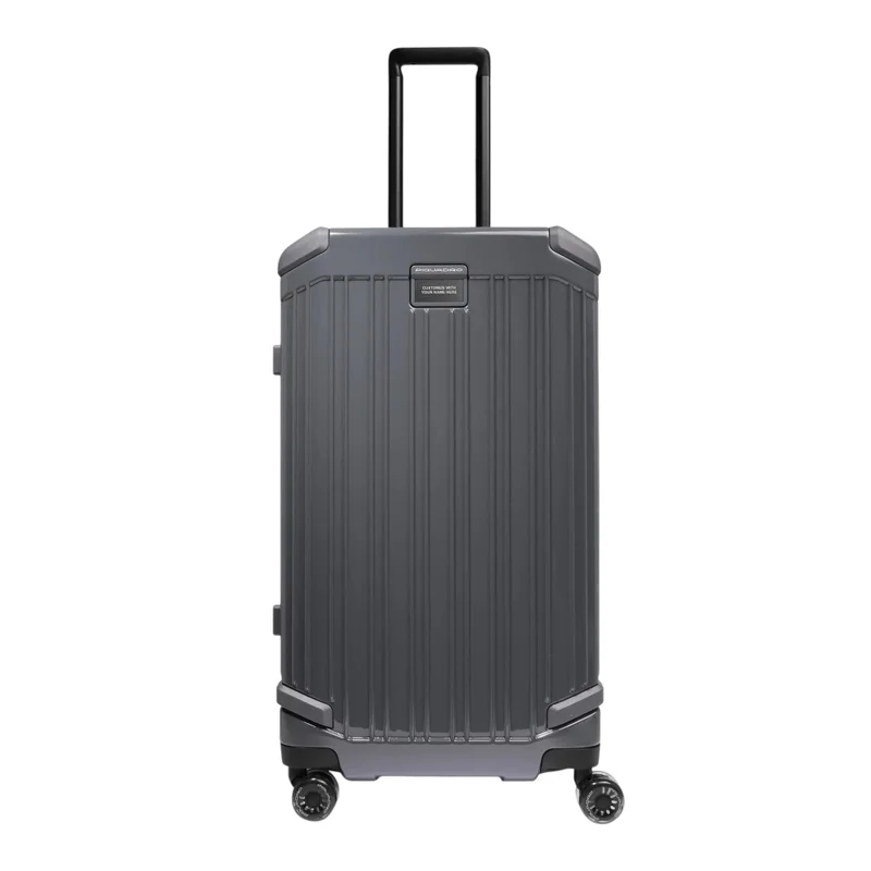 بيكوادرو حقيبة سفر Piquadro BV6699POP ترنك مقاس 29 بوصة | حقيبة شحن بهيكل صلب من البولي كربونيت (PC) مع قفل TSA و4 عجلات مزدوجة دوارة