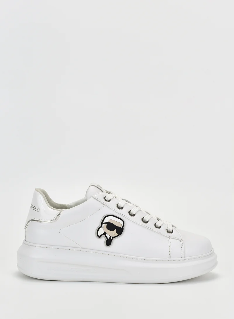 Karl Lagerfeld Kapri Low Top Lace Up Sneakers