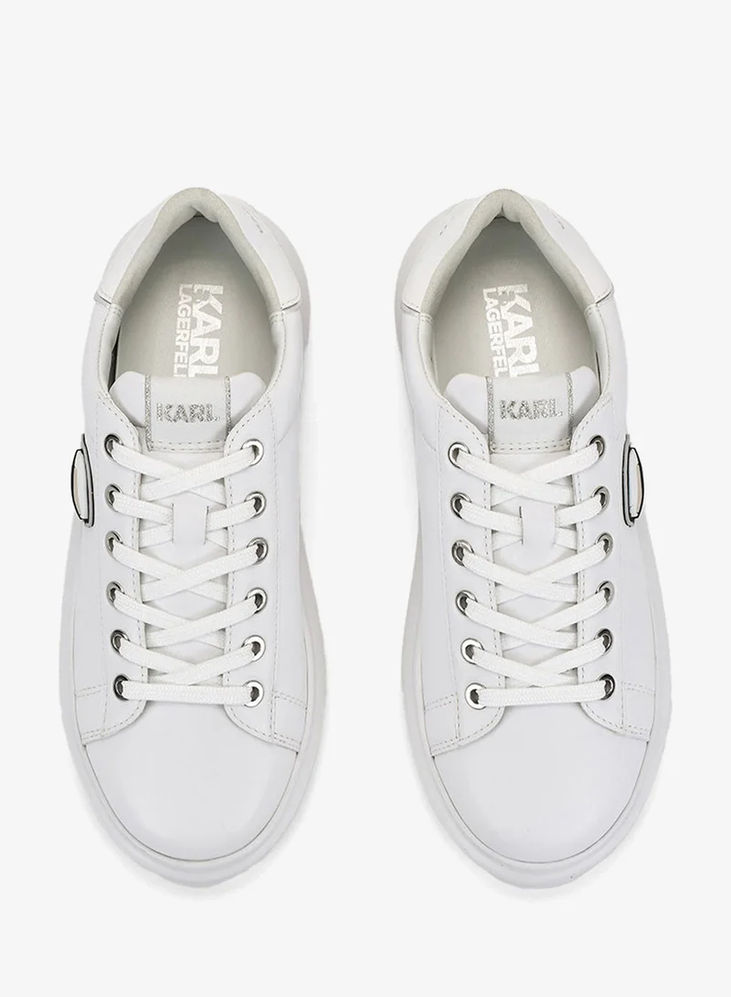 Karl Lagerfeld  Kapri Low Top Lace Up Sneakers for Women | Best Price UAE