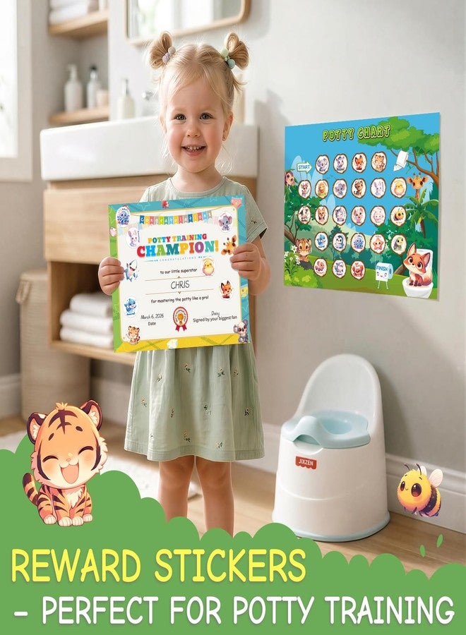 JIXZEN 3 Rolls 1500 PCS Animal Stickers for Kids, 24 Cute Farm/Ocean/Wild Designs with Motivational Words, Reward Stickers for Toddlers 2-4, Classroom School Supplies (1.0 Inch) - Image 5