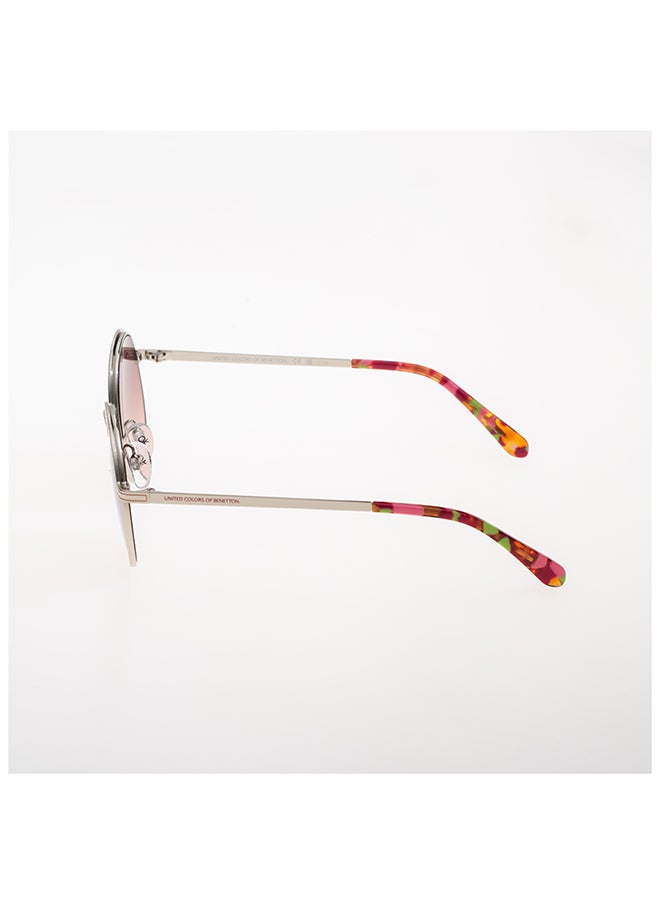 Benetton Women's Round Sunglasses - BE7037 - Lens Size: 49 Mm  - Image 3