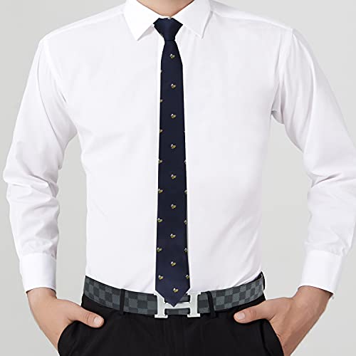 AUSCUFFLINKS Honey Bee Neckties Present for Men | Bee Animal Lover Neck Ties | Insect Funky Happy Novelty Cute Ties for Him (BEE) - Image 5
