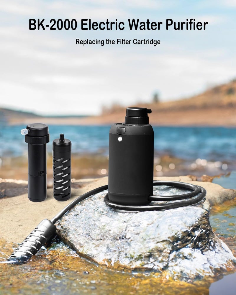 BKLES مجموعة استبدال الفلاتر الإضافية 1 × فلتر داخلي فائق و 1 × فلتر مسبق لـ BK2000 أو BK3000 - Image 2