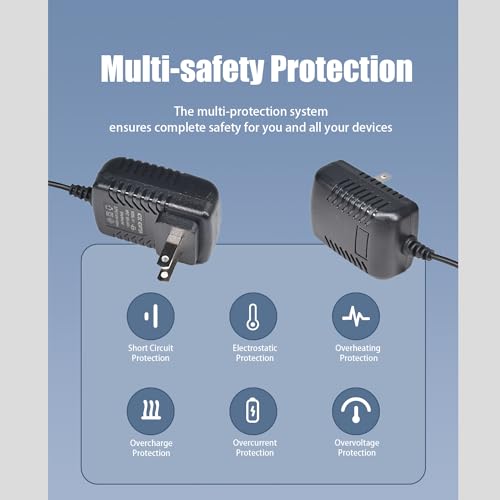 BOEEA Replacment Charger for BaByliss PRO Shaver FXFS2 FXFS2G, 4.5V Adapter Compatible with BaBylissPRO Barberology Cordless Metal Double Foil Shaver FXFS2 Power Cord Supply - Image 4