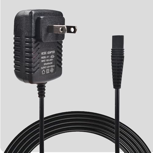 BOEEA Replacment Charger for BaByliss PRO Shaver FXFS2 FXFS2G, 4.5V Adapter Compatible with BaBylissPRO Barberology Cordless Metal Double Foil Shaver FXFS2 Power Cord Supply - Image 2