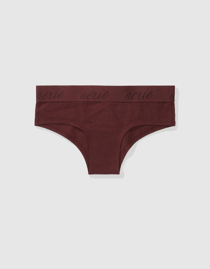 Aerie Aerie Cotton Logo Cheeky Underwear