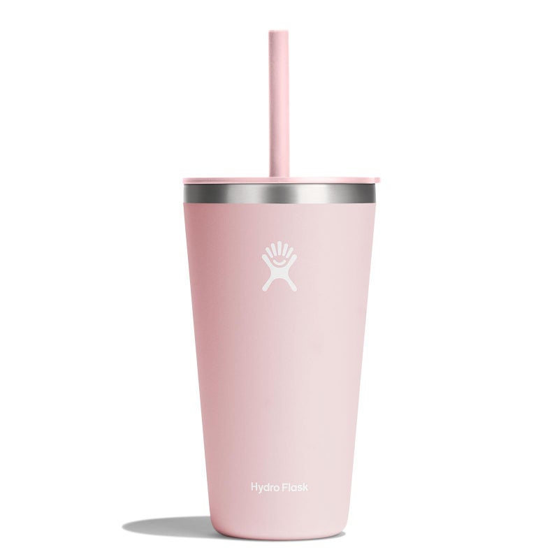 Hydro Flask 28 Oz All Around Tumbler Straw Lid Trillium - Image 1