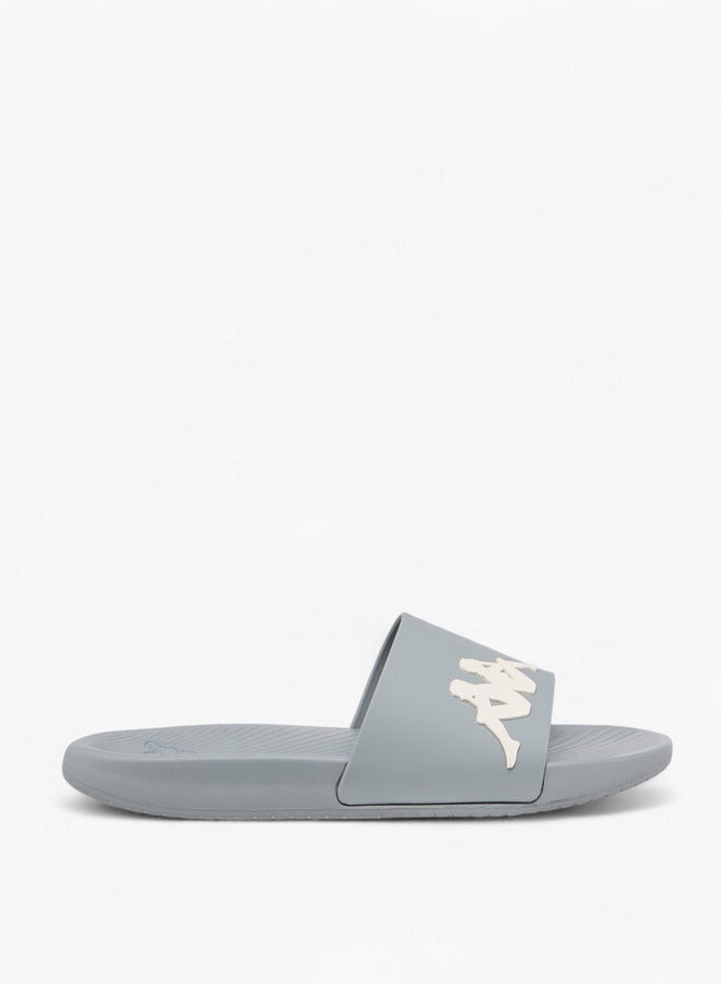 Kappa Men's Logo Print Slides - Image 1