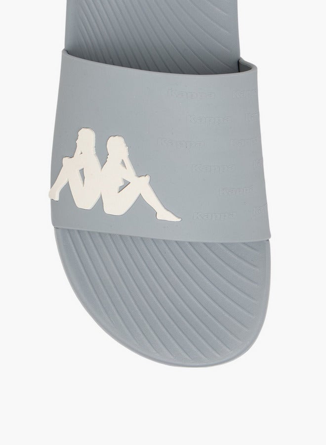 Kappa Men's Logo Print Slides - Image 3