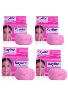 Kaylite Skin Whitening Soap 75 Gm Kojic Acid Aloe Vera & Turmeric Oil Soap (Soaps 4 Pc Set)  - Image 2