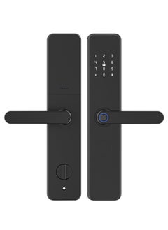 Sharpdo Smart Lock, Smart Door Lock 7-in-1 Keyless Entry Door Lock, Fingerprint/ Key/ Password/ Bluetooth/ NFC Unlock/  TT LOCK  - Image 2