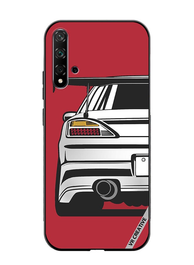VR CREATIVE Protective Case Cover For Huawei Nova 5T Wingie Car Design Multicolour - Image 1