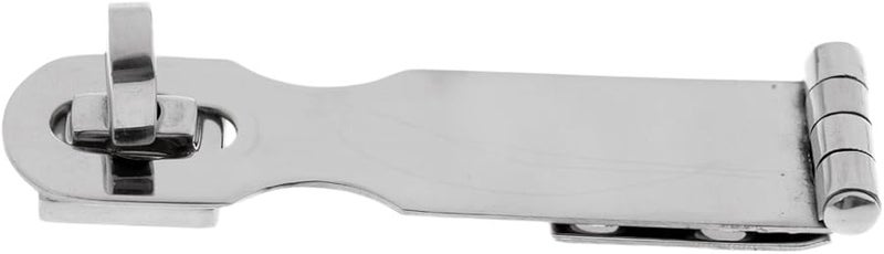 Heavy Duty Stainless Steel Swivel Locking Hasp and Staple Latch for Door Boat Caravan RV 92mm - Image 3