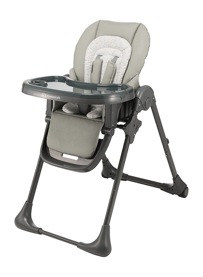 Kinderkraft Tummie High Chair - Grey - Image 2