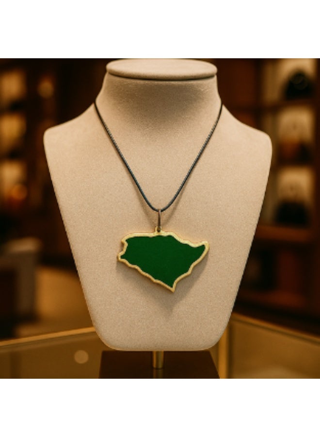 amad craft Wooden hanging ornament: Map of the Kingdom - Image 1