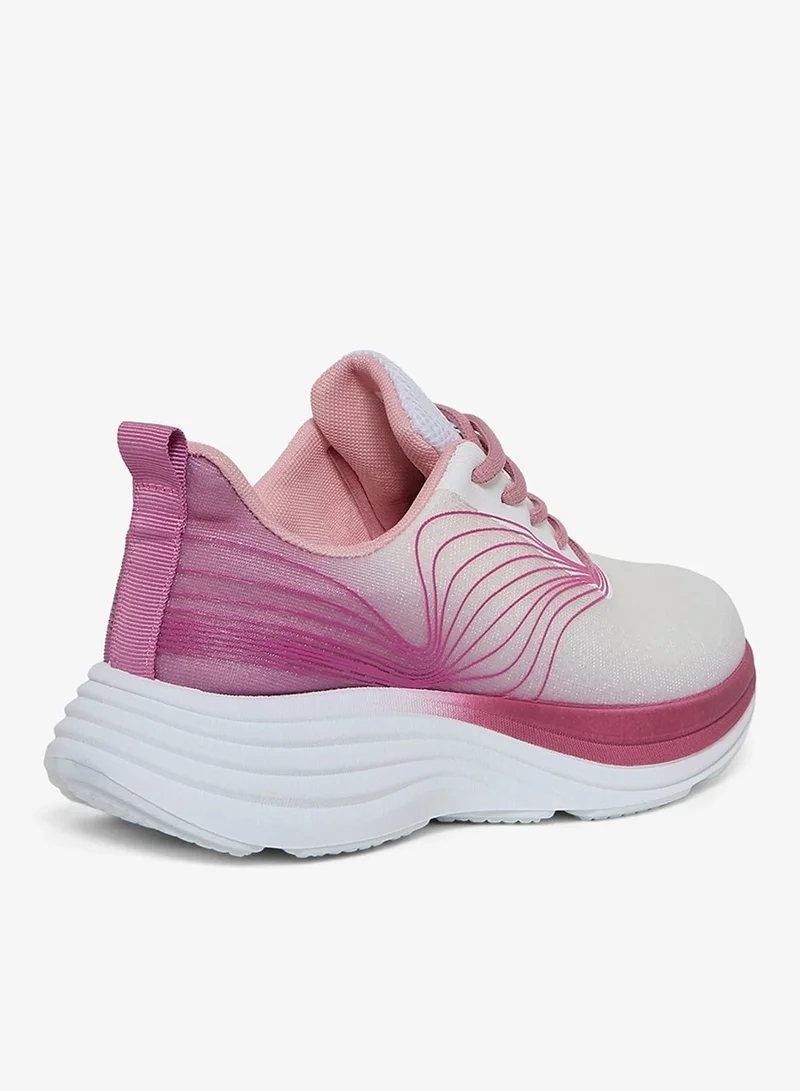 Geoomnii PINK GEOOMNII All-Day Comfort with Sports Shoes for Women – Breathable Mesh, Cushioned Insole, Lightweight Feel, Non-Slip Grip, Flexible Fit for Women | Best Price UAE