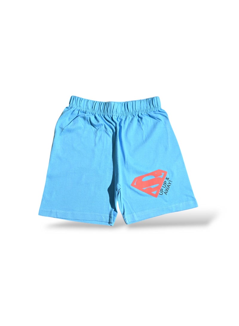 SUPERMAN SUPERMAN - ‬‪BOYS SLEEVELESS SHORT SET‬  - Image 3