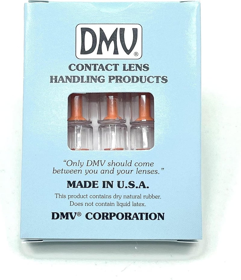 DMV Flexible anti-break Ultra Hard Contact Lens Remover - Orange (Pack of 10) Stain resistant - Image 1