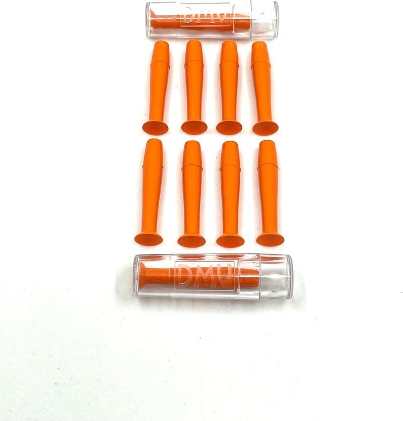 DMV Flexible anti-break Ultra Hard Contact Lens Remover - Orange (Pack of 10) Stain resistant - Image 4
