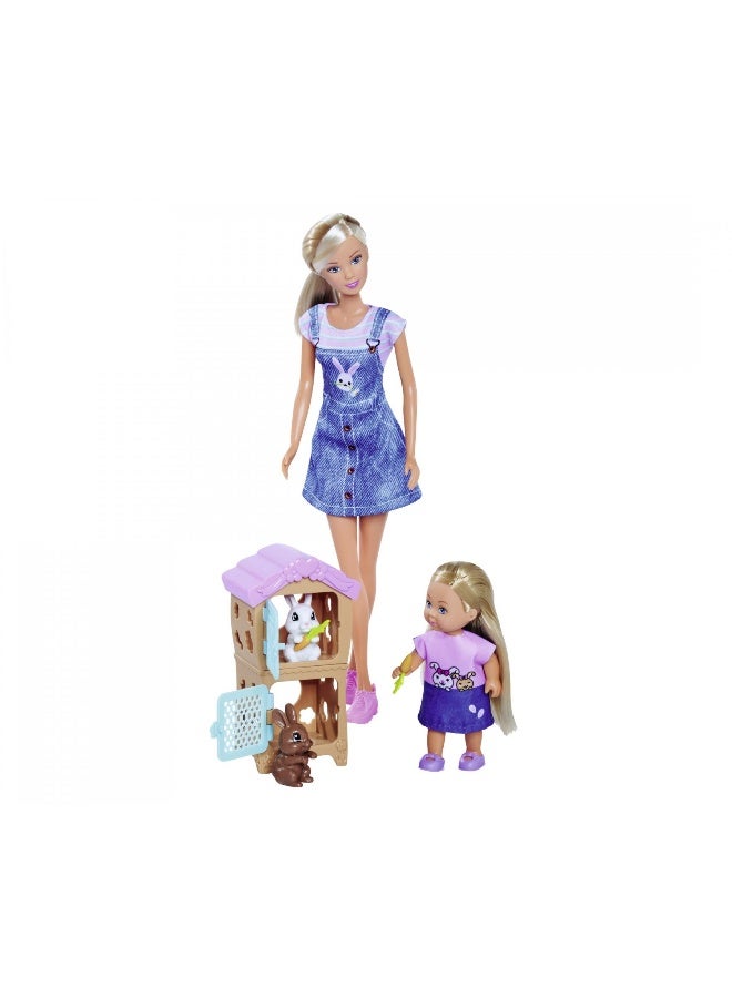 Simba Steffi Love Rabbit Family Playset - Image 2
