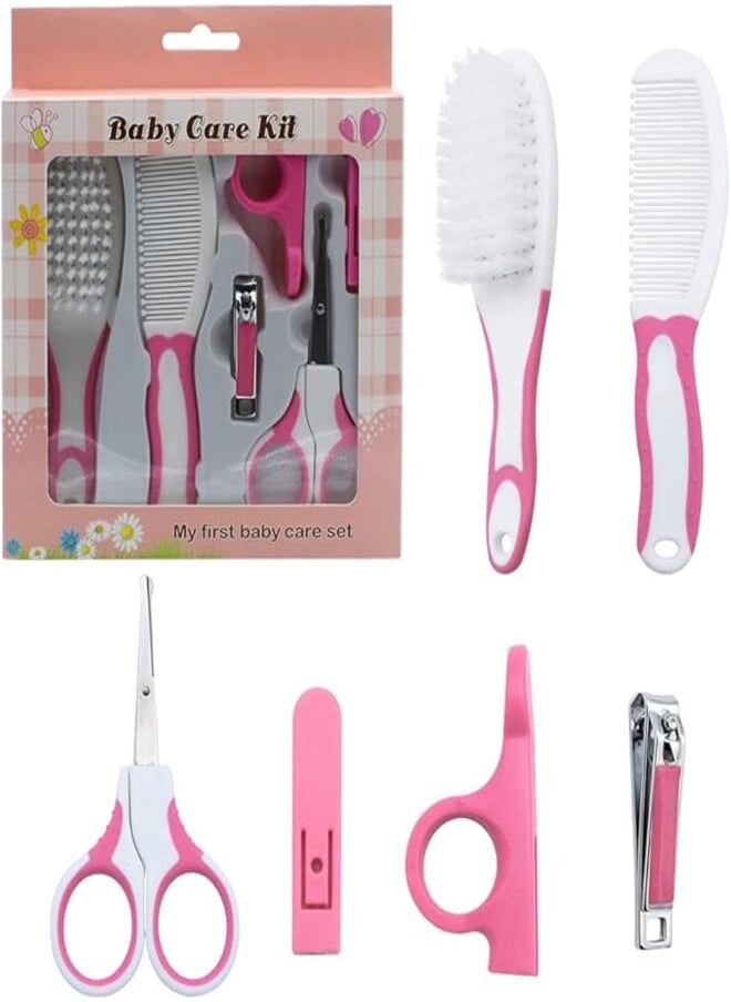 Generic Baby care set - Baby Grooming Kit & Cleaning Kit for Infant Personal Daily Cleaning, Newborn Manicure Set Baby Health Care Kit Nail Clippers Hairbrush 
