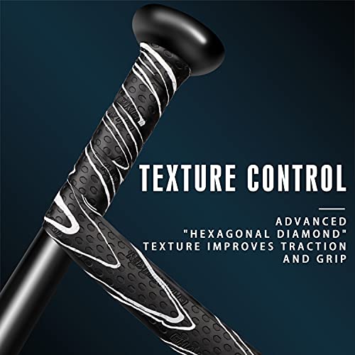 CHAMPKEY 40" All Weather Performance Bat Grip Tapes(2 Pack) | Comfortable and Soft Bat Tape | Precut and Full Adhesive Back Baseball Grip Tapes - Image 3