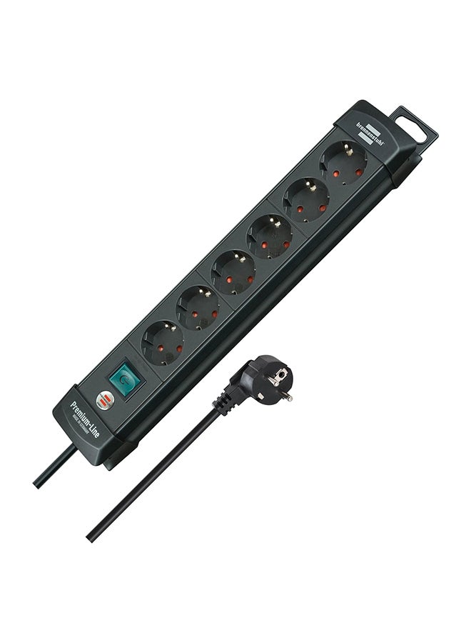 Brennenstuhl Extension Socket  6way 3m H05vvf 3g1 5