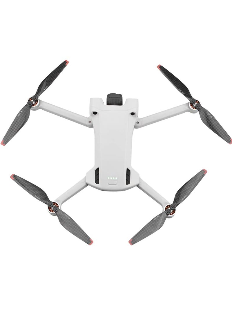 KASTWAVE مراوح لـ DJI Mini 3 Pro، مراوح من ألياف الكربون، جزء بديل متين ومنخفض الضوضاء للمروحة، مجموعة أجزاء ملحقات الطائرات بدون طيار  - Image 4
