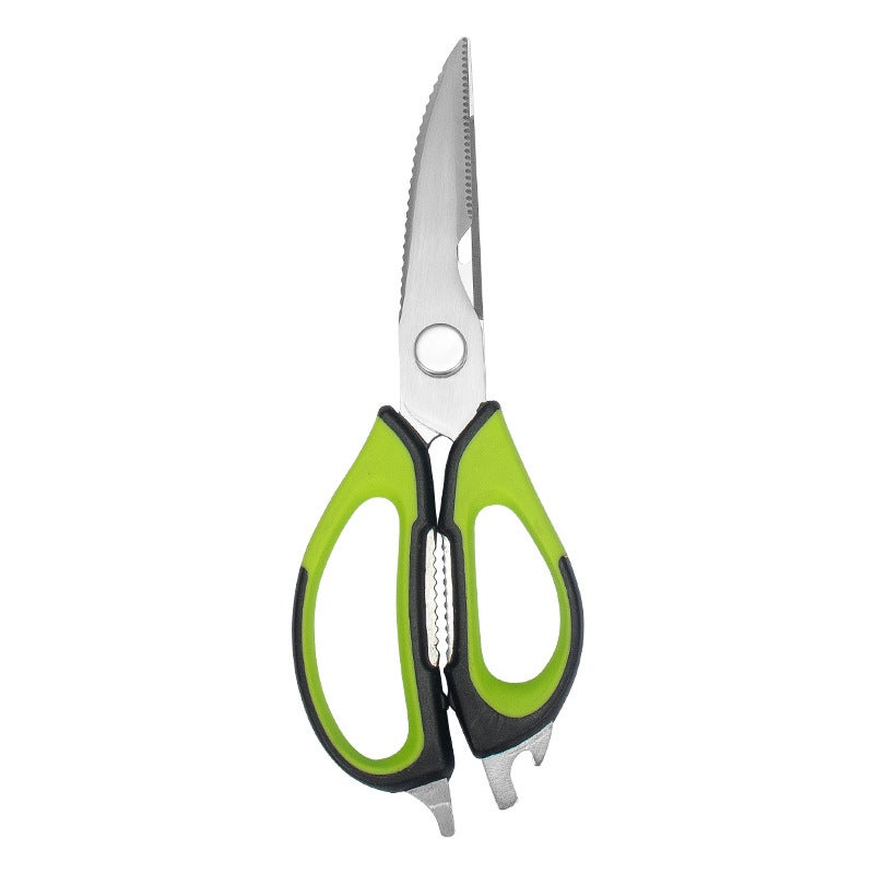 Yangjiang Stainless Steel Multi-Purpose Kitchen Scissors – Detachable Magnetic Suction Tube - Image 1
