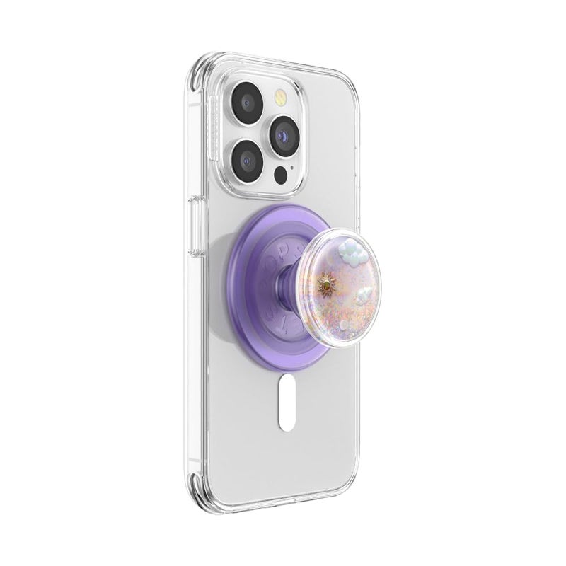 POPSOCKETS قبضة الهاتف من تايدبول مع قاعدة قابلة للتوسيع، متوافقة مع MagSafe®، حلقة مغناطيسية لجهاز iPhone و Android مرفقة، حامل هاتف، متوافقة مع الشحن اللاسلكي - دوامة أحلام تايدبول - Image 1