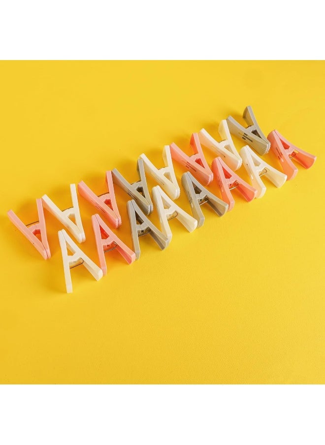 DELCASA Delcasa Plastic Cloth Clips 16-Pieces Set, 23 cm x 13 cm x 4 cm Size, Multicolor  - Image 3