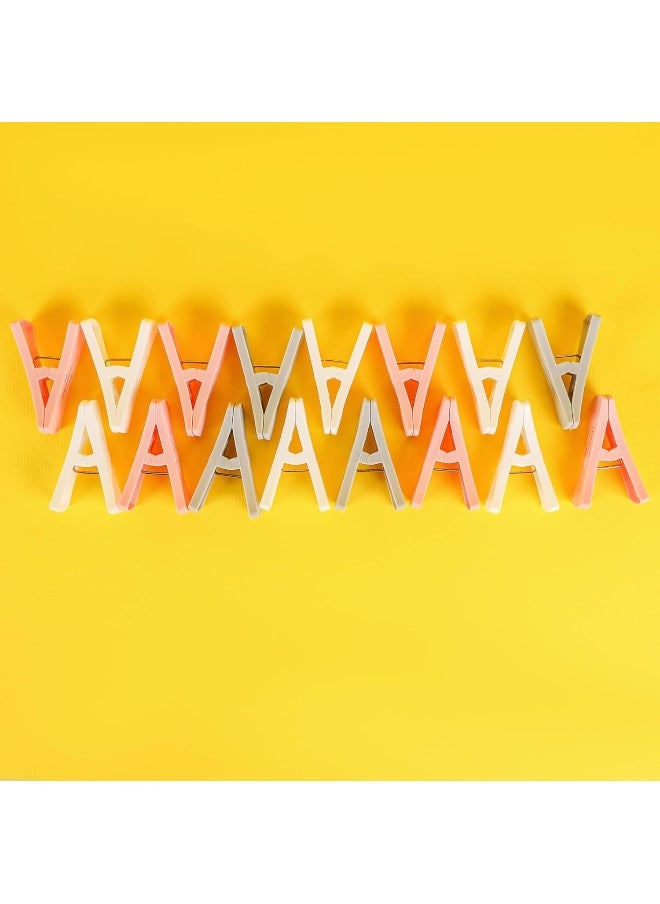 DELCASA Delcasa Plastic Cloth Clips 16-Pieces Set, 23 cm x 13 cm x 4 cm Size, Multicolor  - Image 2