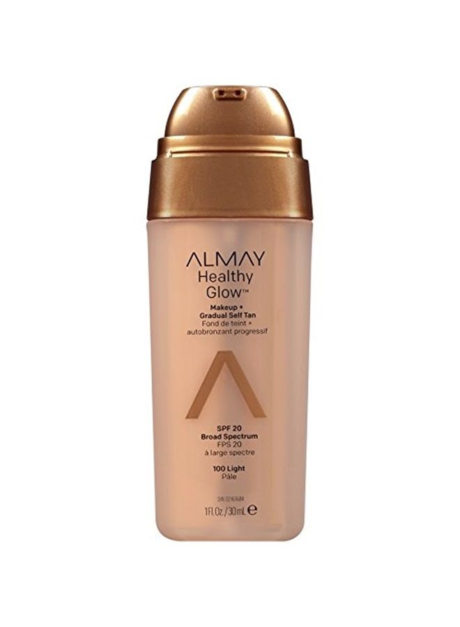 Almay Healthy Glow Makeup & Gradual Self Tan, Light - Image 3