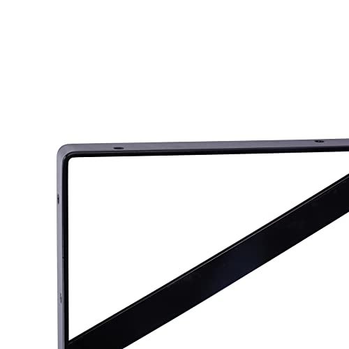 NEODROP 12-Pack 12 Inch Heavy Duty Shelf Brackets, Large Wall Bracket for Floating Shelves, Black Powder-Coated Steel - Image 3