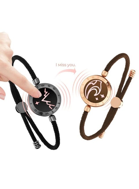 Distance Touch Bracelets Smart Bracelet For Couples TOTWOO Long Distance  Touch Bracelet Couple Things PH