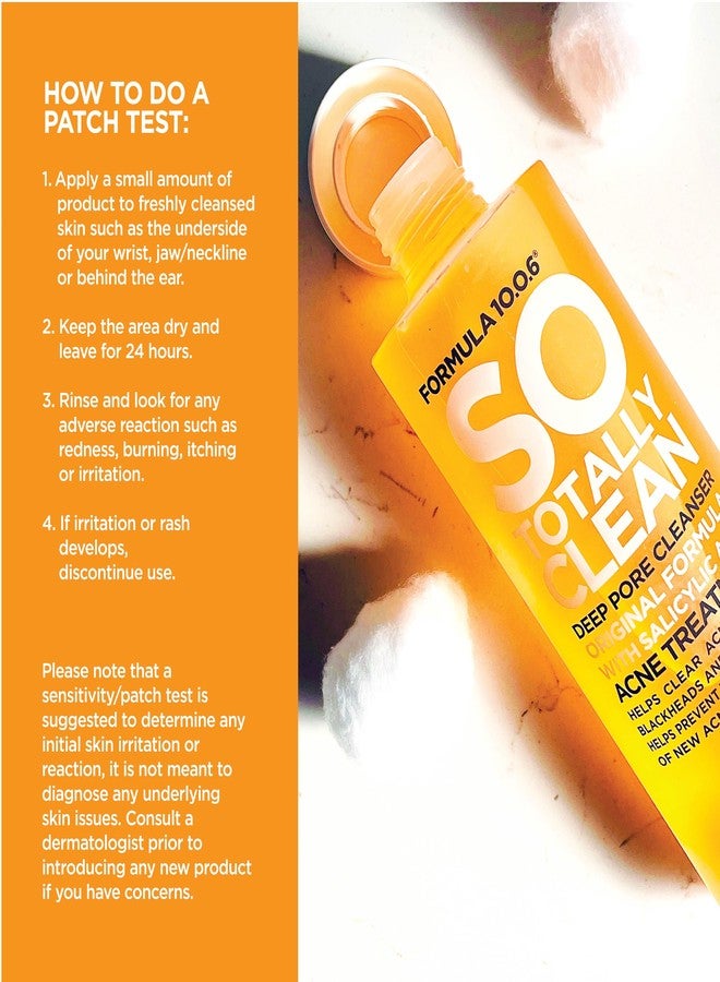 Formula 10.0.6 So Totally Clean Deep Pore Cleanser with Salicylic Acid 6.75 fl oz (200ml - Image 5